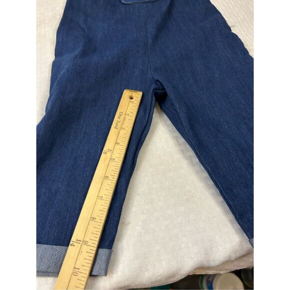 "One" denim Jean overalls "Happy Birthday Photo Outfit" - Picture 6 of 8